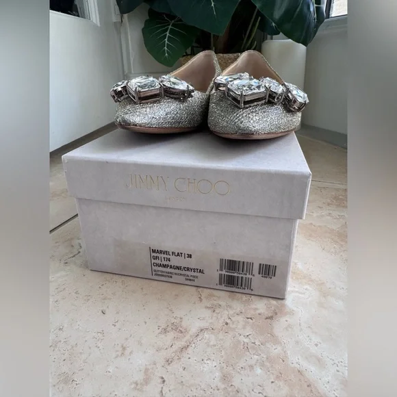 Jimmy Choo Marvel Flats - Picture 2 of 4